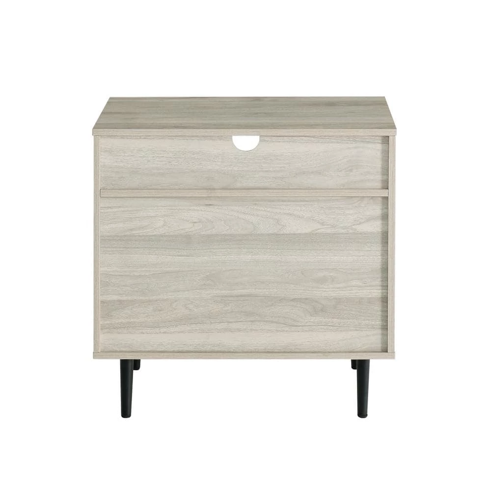 25 in. Birch Modern Storage Side Table by Welwick Designs 8 25 in. Birch Modern Storage Side Table by Welwick Designs - Image 8