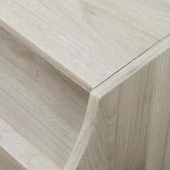 Birch Wood and Fluted Glass 2-Door Nightstand with Mountable USB Port by Welwick Designs 12 Birch Wood and Fluted Glass 2-Door Nightstand with Mountable USB Port by Welwick Designs -Deals Welwick Designs Store birch welwick designs nightstands hd8770 66 1000