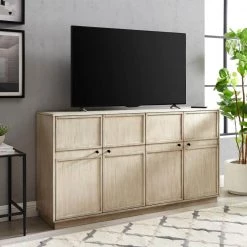 Birch Wood 4-Door Transitional Sideboard by Welwick Designs -Deals Welwick Designs Store birch welwick designs sideboards buffet tables hd8825 4f 1000