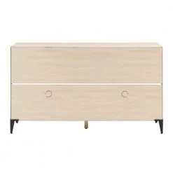 Birch Wood and Fluted Glass 4-Door Urban Transitional Sideboard by Welwick Designs -Deals Welwick Designs Store birch welwick designs sideboards buffet tables hd8989 66 1000
