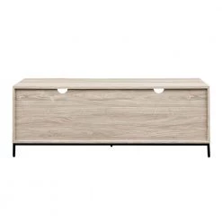 56 in. Birch Wood Modern TV Stand with 2 Drawers and Cable Management (Max tv size 60 in.) by Welwick Designs -Deals Welwick Designs Store birch welwick designs tv stands hd9208 c3 1000
