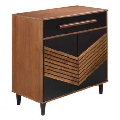 Black and Brown Solid Wood 1-Drawer Accent Cabinet with 3D Chevron Doors by Welwick Designs 18 Black and Brown Solid Wood 1-Drawer Accent Cabinet with 3D Chevron Doors by Welwick Designs -Deals Welwick Designs Store black and brown welwick designs accent cabinets hd8923 c3 1000