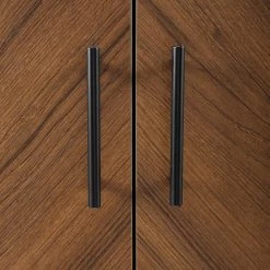 3-Shelf Solid Black Bookmatch Display Cabinet by Welwick Designs -Deals Welwick Designs Store black welwick designs display cabinets hd8391 1d 1000