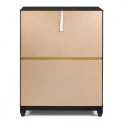Priya 4-Drawer Black Solid Wood Modern Panel Dresser by Welwick Designs -Deals Welwick Designs Store black welwick designs dressers hd8995 c3 1000