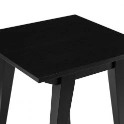 18.5 in. Black Rectangular Wooden Scandinavian End Table by Welwick Designs -Deals Welwick Designs Store black welwick designs end side tables hd9449 4f 1000