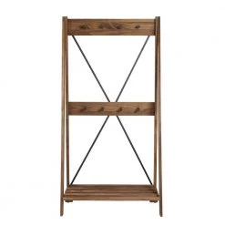 Brown Solid Wood Hall Tree With Shelf and 8-Hooks by Welwick Designs -Deals Welwick Designs Store brown welwick designs hall trees hd8226 c3 1000