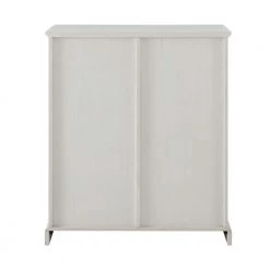 36 in. Brushed White Sliding Glass Door Bar Cabinet by Welwick Designs 12 36 in. Brushed White Sliding Glass Door Bar Cabinet by Welwick Designs -Deals Welwick Designs Store brushed white welwick designs bar cabinets hd8921 66 1000