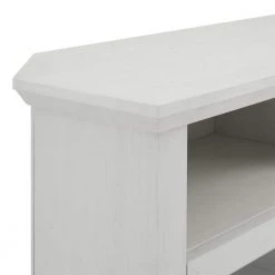 44 in. Brushed White Wood and Glass Traditional Window Pane 2-Door Tall Corner TV Stand Fits TVs up to 50 in. by Welwick Designs 13 44 in. Brushed White Wood and Glass Traditional Window Pane 2-Door Tall Corner TV Stand Fits TVs up to 50 in. by Welwick Designs -Deals Welwick Designs Store brushed white welwick designs tv stands hd9061 1d 1000