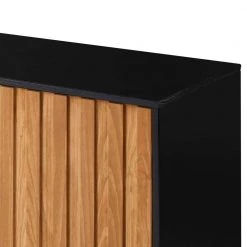 70 in. Caramel and Black Solid Wood Modern Boho TV Stand with 3 Doors (Max tv size 80 in.) by Welwick Designs 14 70 in. Caramel and Black Solid Wood Modern Boho TV Stand with 3 Doors (Max tv size 80 in.) by Welwick Designs -Deals Welwick Designs Store caramel and black welwick designs tv stands hd8939 1d 1000