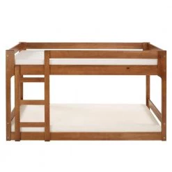 Caramel Solid Wood Twin Over Twin Bunk Bed with Integrated Ladder by Welwick Designs 15 Caramel Solid Wood Twin Over Twin Bunk Bed with Integrated Ladder by Welwick Designs -Deals Welwick Designs Store caramel welwick designs bunk beds hd8827 4f 1000