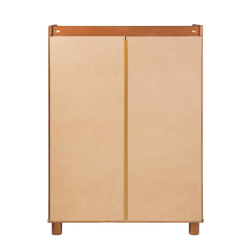 16 in W. 4-Drawer Caramel Solid Wood Chest Dresser by Welwick Designs 12 16 in W. 4-Drawer Caramel Solid Wood Chest Dresser by Welwick Designs - Image 12