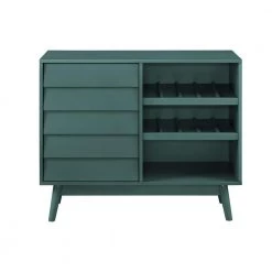 Dark Teal Wood Bar Cabinet with Louvered Door by Welwick Designs 16 Dark Teal Wood Bar Cabinet with Louvered Door by Welwick Designs -Deals Welwick Designs Store dark teal welwick designs bar cabinets hd8654 4f 1000