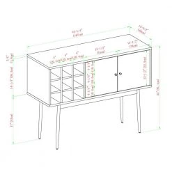 Dark Walnut Wood and Metal Bar Cabinet with Wine Bottle Storage by Welwick Designs 12 Dark Walnut Wood and Metal Bar Cabinet with Wine Bottle Storage by Welwick Designs -Deals Welwick Designs Store dark walnut welwick designs bar cabinets hd8656 40 1000