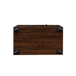 72 in. Dark Walnut Wooden 5-Shelf Modern Bookcase Hutch with Cabinet by Welwick Designs -Deals Welwick Designs Store dark walnut welwick designs bookcases bookshelves hd9453 1d 1000