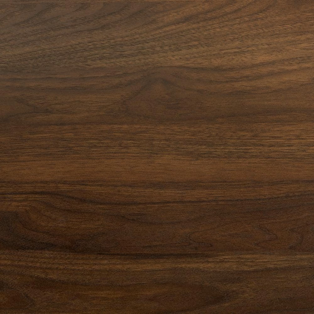 36 in. W. 4 Drawer Dark Walnut Wood Dresser with Angle Iron Legs by Welwick Designs 5 36 in. W. 4 Drawer Dark Walnut Wood Dresser with Angle Iron Legs by Welwick Designs - Image 5