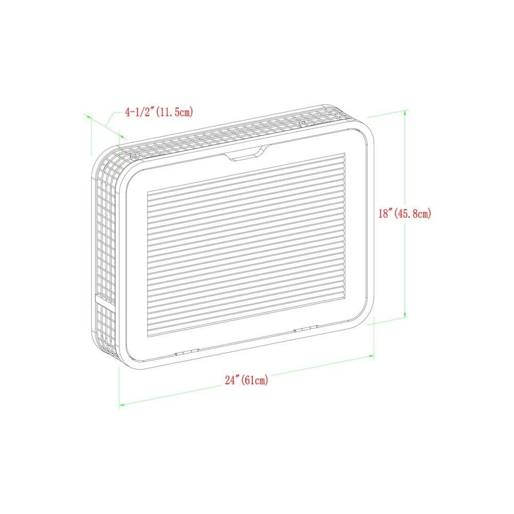 24 in. Dark Walnut Wood and Metal Floating Wall Mount Desk by Welwick Designs 3 24 in. Dark Walnut Wood and Metal Floating Wall Mount Desk by Welwick Designs - Image 3