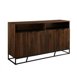 58 in. Dark Walnut Angled Door Sideboard by Welwick Designs 13 58 in. Dark Walnut Angled Door Sideboard by Welwick Designs -Deals Welwick Designs Store dark walnut welwick designs sideboards buffet tables hd8397 66 1000