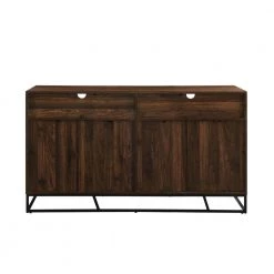 58 in. Dark Walnut Angled Door Sideboard by Welwick Designs 15 58 in. Dark Walnut Angled Door Sideboard by Welwick Designs -Deals Welwick Designs Store dark walnut welwick designs sideboards buffet tables hd8397 c3 1000