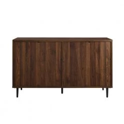 52 in. Dark Walnut Sliding Door Sideboard by Welwick Designs -Deals Welwick Designs Store dark walnut welwick designs sideboards buffet tables hd8536 c3 1000