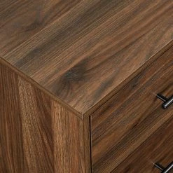 70 in. Dark Walnut Wood and Metal TV Stand with 2-Drawers and Cord Management (Max tv size 85 in.) by Welwick Designs 12 70 in. Dark Walnut Wood and Metal TV Stand with 2-Drawers and Cord Management (Max tv size 85 in.) by Welwick Designs -Deals Welwick Designs Store dark walnut welwick designs tv stands hd8751 a0 1000