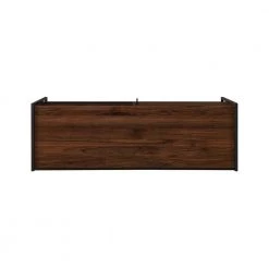 48 in. Dark Walnut Wood and Metal Modern Box-Leg TV Stand with Sliding Door for TVs Up to 50 in. by Welwick Designs -Deals Welwick Designs Store dark walnut welwick designs tv stands hd9363 a0 1000
