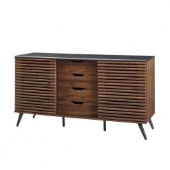 Ebony and Dark Walnut Wood Sideboard with Sliding Slatted Doors by Welwick Designs 11 Ebony and Dark Walnut Wood Sideboard with Sliding Slatted Doors by Welwick Designs -Deals Welwick Designs Store ebony dark walnut welwick designs sideboards buffet tables hd8664 40 1000