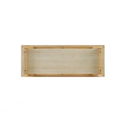 English Ash Wooden Scandinavian Bench with Lower Shelf by Welwick Designs -Deals Welwick Designs Store english ash welwick designs dining benches hd9448 1d 1000