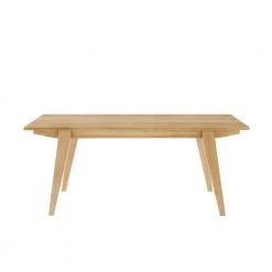 43 in. English Ash Rectangle Wood Scandinavian Coffee Table by Welwick Designs