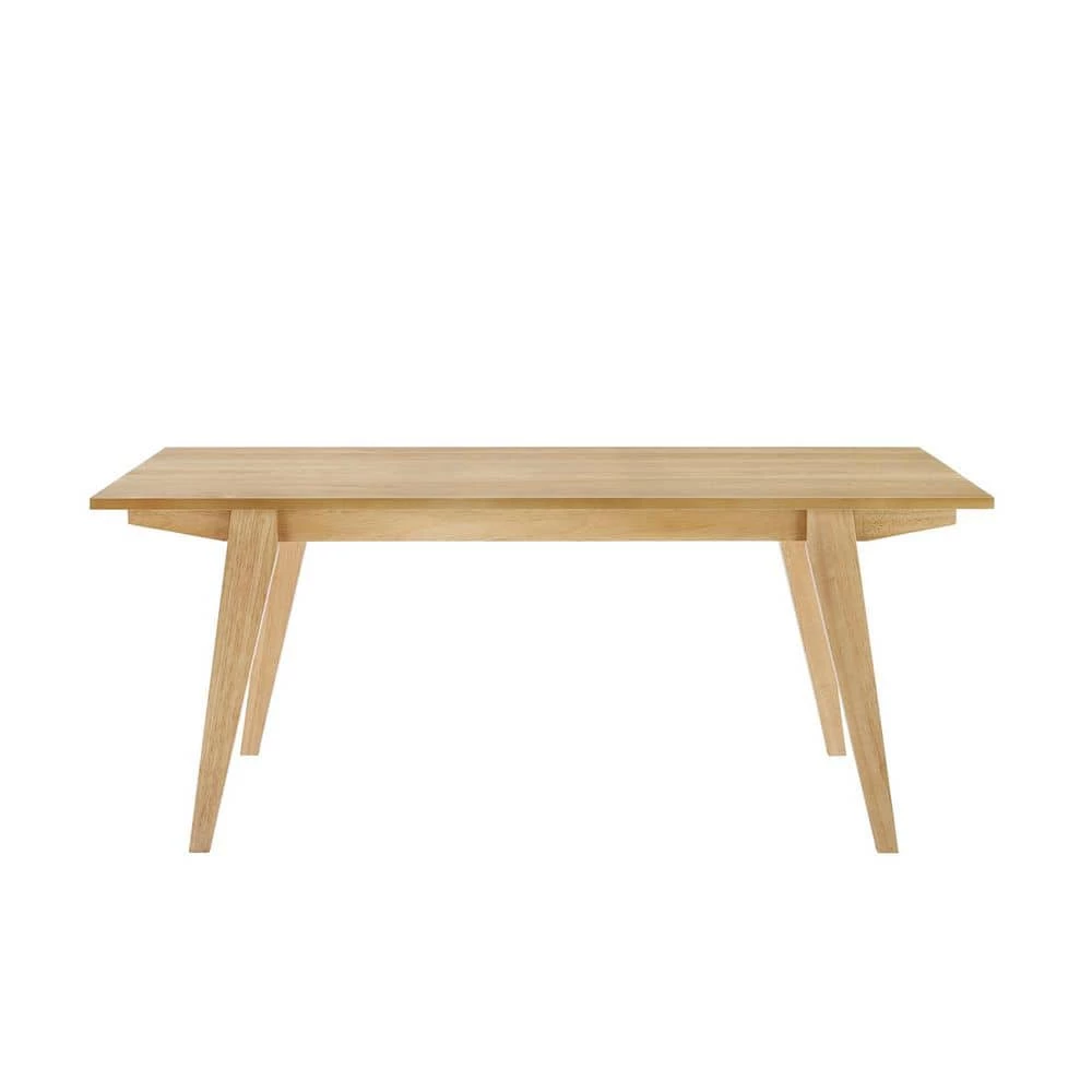 43 in. English Ash Rectangle Wood Scandinavian Coffee Table by Welwick Designs 6 43 in. English Ash Rectangle Wood Scandinavian Coffee Table by Welwick Designs - Image 6