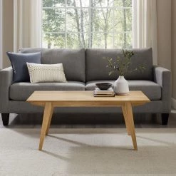 43 in. English Ash Rectangle Wood Scandinavian Coffee Table by Welwick Designs 16 43 in. English Ash Rectangle Wood Scandinavian Coffee Table by Welwick Designs -Deals Welwick Designs Store english oak welwick designs coffee tables hd9446 c3 1000