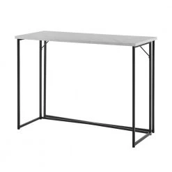 Rectangle 42 in. Faux White Marble Wood and Metal Modern Y-Leg Writing Desk by Welwick Designs -Deals Welwick Designs Store faux white marble welwick designs writing desks hd8986 4f 1000