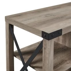 60 in. Gray Wash Composite TV Stand (Max tv size 68 in.) by Welwick Designs -Deals Welwick Designs Store gray wash welwick designs tv stands hd8349 a0 1000