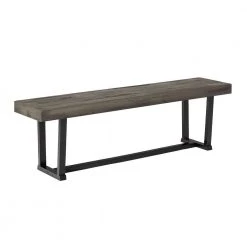 3-Piece Grey/Black Farmhouse Dining Set Seats 4 by Welwick Designs -Deals Welwick Designs Store grey black welwick designs dining room sets hd9414 1f 1000