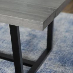 5-Piece Grey/Black Farmhouse Dining Set Seats 4 by Welwick Designs 17 5-Piece Grey/Black Farmhouse Dining Set Seats 4 by Welwick Designs -Deals Welwick Designs Store grey black welwick designs dining room sets hd9416 1d 1000