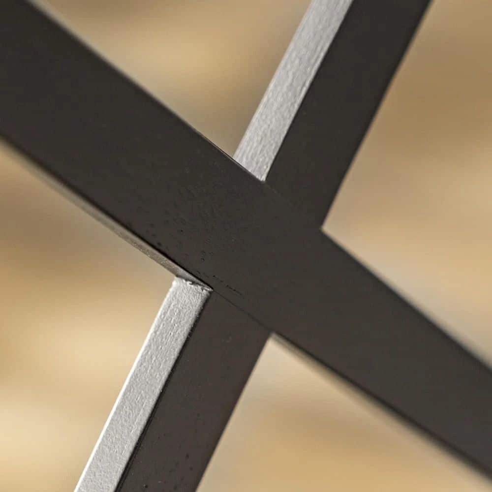 6-Piece Meridian Grey/Black Farmhouse Dining Set Seats 6 by Welwick Designs 11 6-Piece Meridian Grey/Black Farmhouse Dining Set Seats 6 by Welwick Designs - Image 11