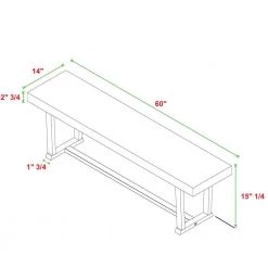 6-Piece Meridian Grey/Black Farmhouse Dining Set Seats 6 by Welwick Designs 16 6-Piece Meridian Grey/Black Farmhouse Dining Set Seats 6 by Welwick Designs -Deals Welwick Designs Store grey black welwick designs dining room sets hd9424 a0 1000