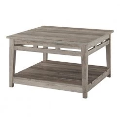 30 in. Grey Wash Wood Farmhouse Coffee Table with Lower Plank Shelf by Welwick Designs 14 30 in. Grey Wash Wood Farmhouse Coffee Table with Lower Plank Shelf by Welwick Designs -Deals Welwick Designs Store grey wash welwick designs coffee tables hd8775 77 1000