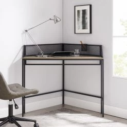 42 in. Corner Grey Wash Computer Desks with Cable Management by Welwick Designs 15 42 in. Corner Grey Wash Computer Desks with Cable Management by Welwick Designs -Deals Welwick Designs Store grey wash welwick designs computer desks hd8157 31 1000