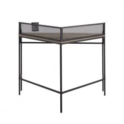 42 in. Corner Grey Wash Computer Desks with Cable Management by Welwick Designs 14 42 in. Corner Grey Wash Computer Desks with Cable Management by Welwick Designs -Deals Welwick Designs Store grey wash welwick designs computer desks hd8157 77 1000