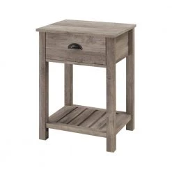 Grey Wash Country One-Drawer Side Table by Welwick Designs 12 Grey Wash Country One-Drawer Side Table by Welwick Designs -Deals Welwick Designs Store grey wash welwick designs end side tables hd8181 a0 1000