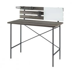 42 in. Rectangular Grey Wash Writing Desks with Storage by Welwick Designs -Deals Welwick Designs Store grey wash welwick designs writing desks hd8204 66 1000