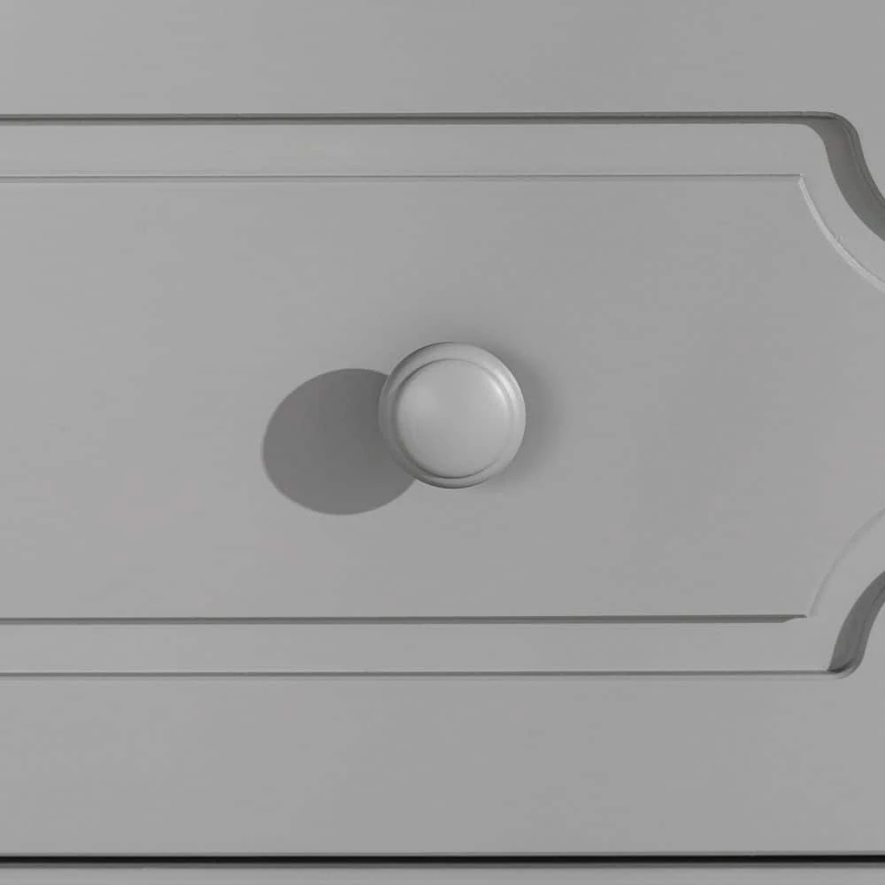 6-Drawer Grey Solid Wood Traditional Dresser by Welwick Designs 11 6-Drawer Grey Solid Wood Traditional Dresser by Welwick Designs - Image 11