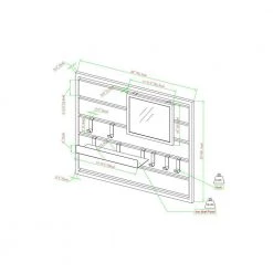 Knotty Driftwood/Black Wood and Metal Industrial Wall Organizer with Hooks by Welwick Designs 7 Knotty Driftwood/Black Wood and Metal Industrial Wall Organizer with Hooks by Welwick Designs -Deals Welwick Designs Store knotty driftwood black welwick designs coat racks hd9345 40 1000