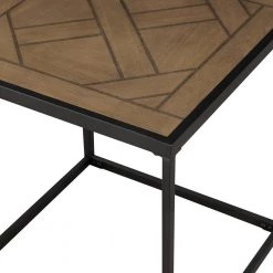 20 in. Parquet Veneer Square Wooden Modern End Table by Welwick Designs -Deals Welwick Designs Store parquet veneer welwick designs end side tables hd9456 4f 1000