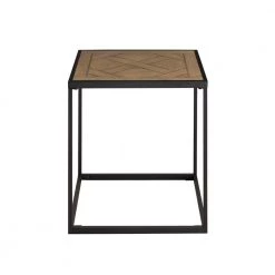20 in. Parquet Veneer Square Wooden Modern End Table by Welwick Designs -Deals Welwick Designs Store parquet veneer welwick designs end side tables hd9456 66 1000