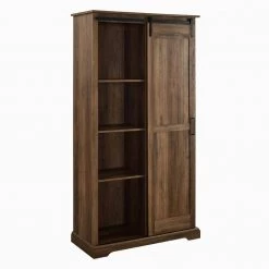Reclaimed Barnwood and Metal Farmhouse Storage Cabinet with Grooved Sliding Door by Welwick Designs 14 Reclaimed Barnwood and Metal Farmhouse Storage Cabinet with Grooved Sliding Door by Welwick Designs -Deals Welwick Designs Store reclaimed barnwood welwick designs accent cabinets hd8972 66 1000