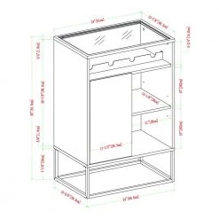 Reclaimed Barnwood Wood Bar Cabinet with Optional Wine Rack by Welwick Designs 14 Reclaimed Barnwood Wood Bar Cabinet with Optional Wine Rack by Welwick Designs -Deals Welwick Designs Store reclaimed barnwood welwick designs bar cabinets hd8653 76 1000