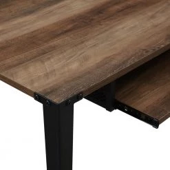 52 in. L-Shaped Reclaimed Barnwood Computer Desks with Keyboard Tray by Welwick Designs -Deals Welwick Designs Store reclaimed barnwood welwick designs computer desks hd8458 1d 1000