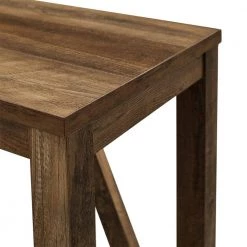 Narrow A Frame Side Table - Reclaimed Barnwood by Welwick Designs -Deals Welwick Designs Store reclaimed barnwood welwick designs end side tables hd8626 1d 1000