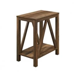 Narrow A Frame Side Table - Reclaimed Barnwood by Welwick Designs -Deals Welwick Designs Store reclaimed barnwood welwick designs end side tables hd8626 77 1000
